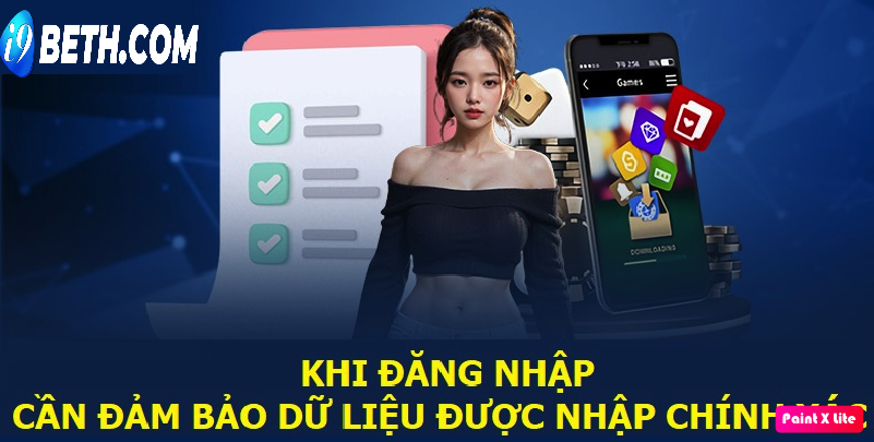 Đảm bảo đúng dữ liệu khi đăng nhập