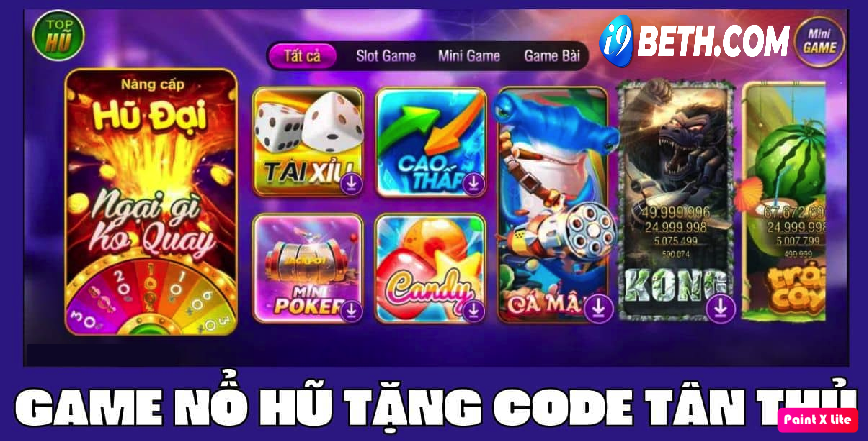 Game nổ hũ tặng code